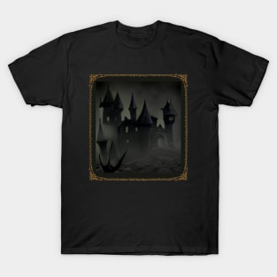 Castillo terrorífico hecho por una I.A. T-Shirt